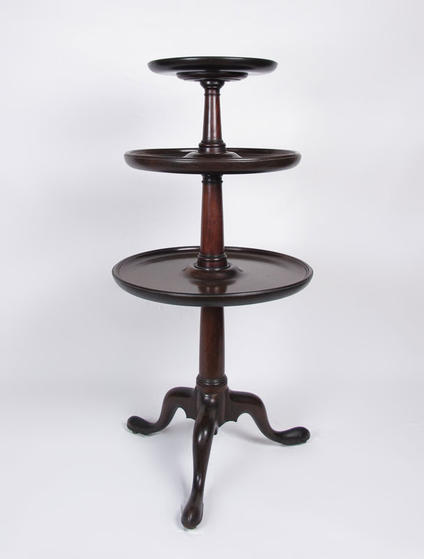 EARLY 18OO''S 3 TIER DUMBWAITER: