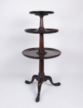 EARLY 18OO''S 3 TIER DUMBWAITE