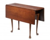 EARLY 18TH C. CHERRY DROP LEAF