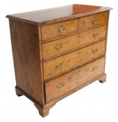 EARLY 18TH C. ENGLISH CHEST OF