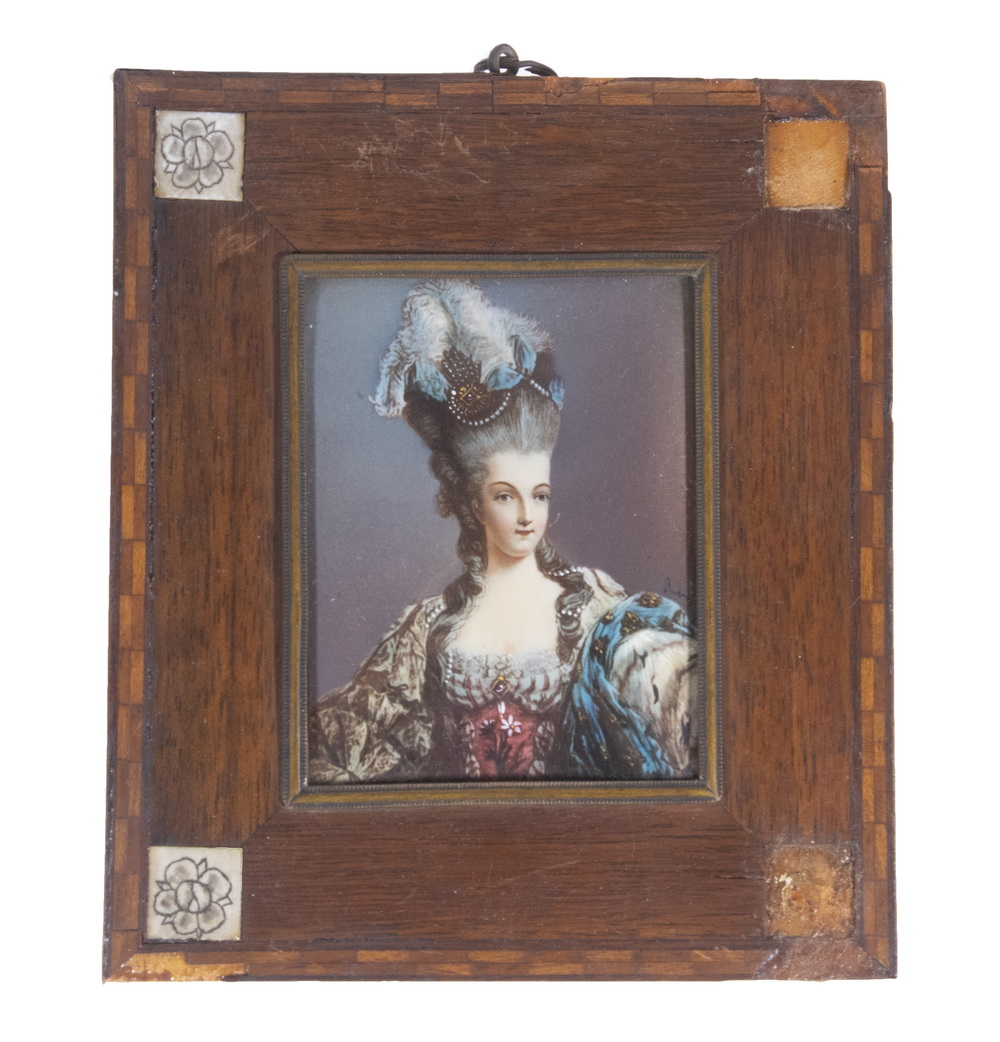 EARLY 18TH C. FRENCH MINIATURE