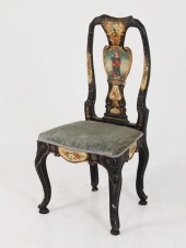 EARLY 18TH C POLYCHROME ITALIA