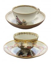 EARLY 18TH CENTURY MEISSEN TEA