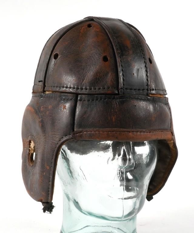 EARLY 1900S LEATHER FOOTBALL