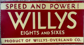 EARLY 1930’S WILLYS 6 AND 8 PA