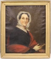 EARLY 19TH C AMERICAN PORTRAIT
