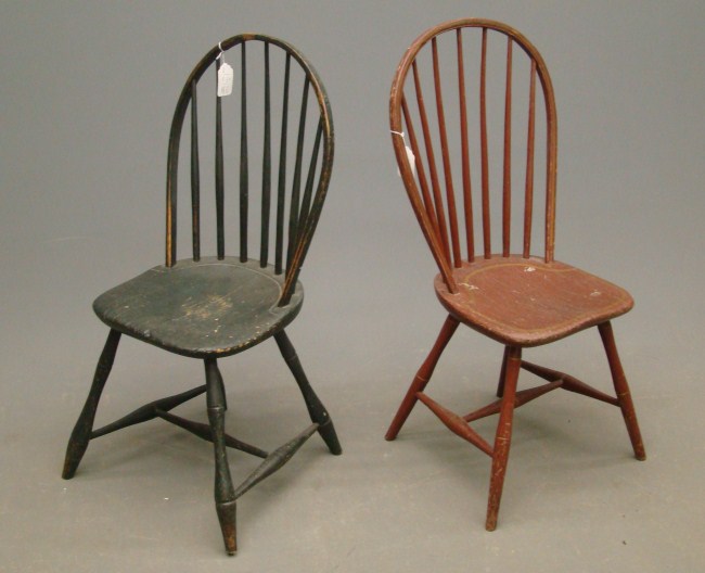 Early 19th c. bowback Windsor in