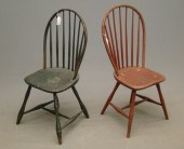 Early 19th c. bowback Windsor