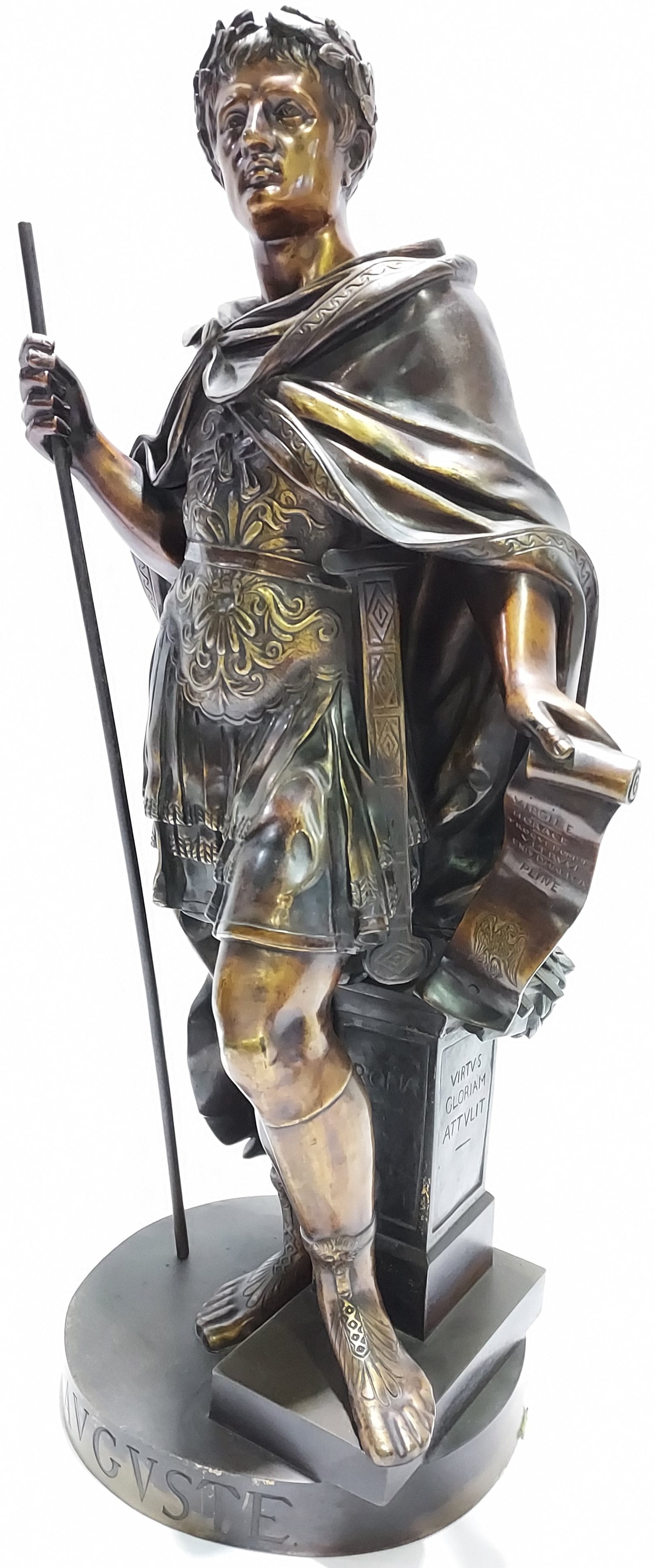 EARLY 19TH C BRONZE SCULPTURE,