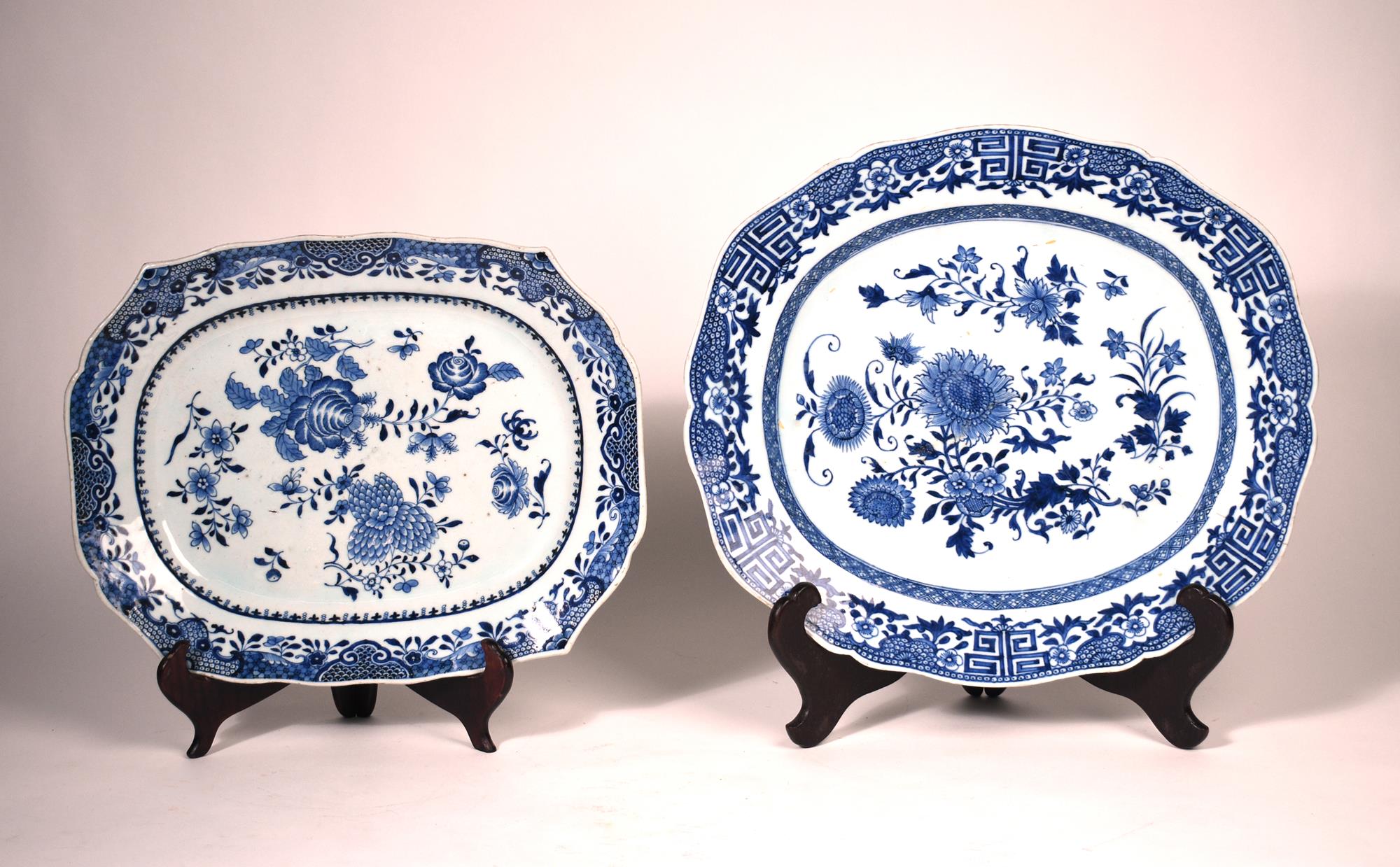 EARLY 19TH C. CHINESE BLUE AND