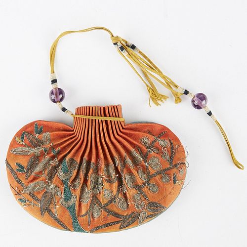 EARLY 19TH C. CHINESE SILK