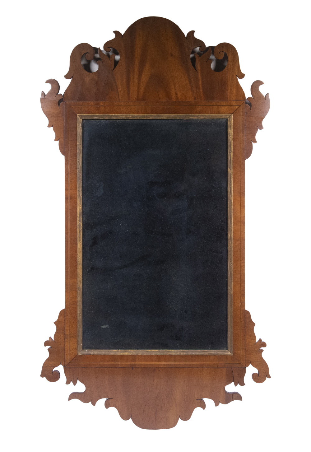 EARLY 19TH C. CHIPPENDALE MIRROR