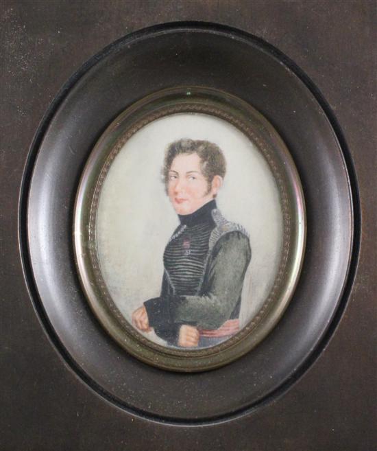 Early 19th C. English School oil on
