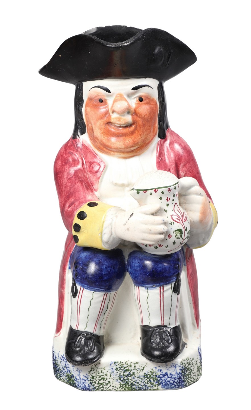 Early 19th C English toby jug,