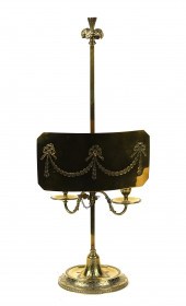 EARLY 19TH C.  FRENCH BRASS TR