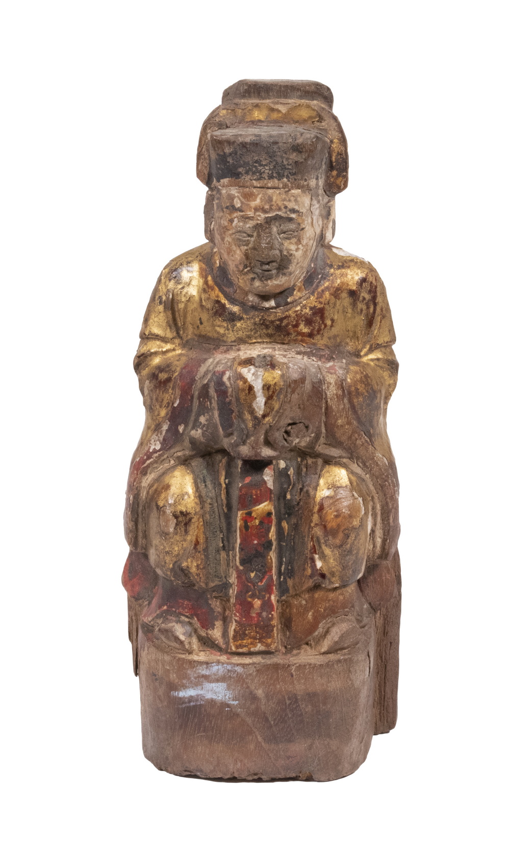 EARLY 19TH C. GILT AND LACQUERED