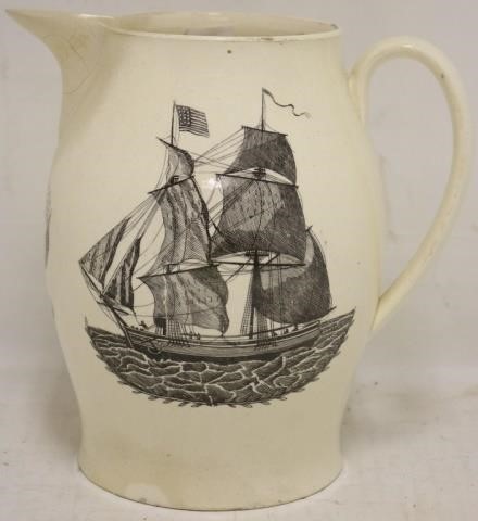 EARLY 19TH C LIVERPOOL TRANSFERWARE