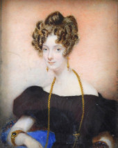 EARLY 19TH C. MINIATURE PORTRA