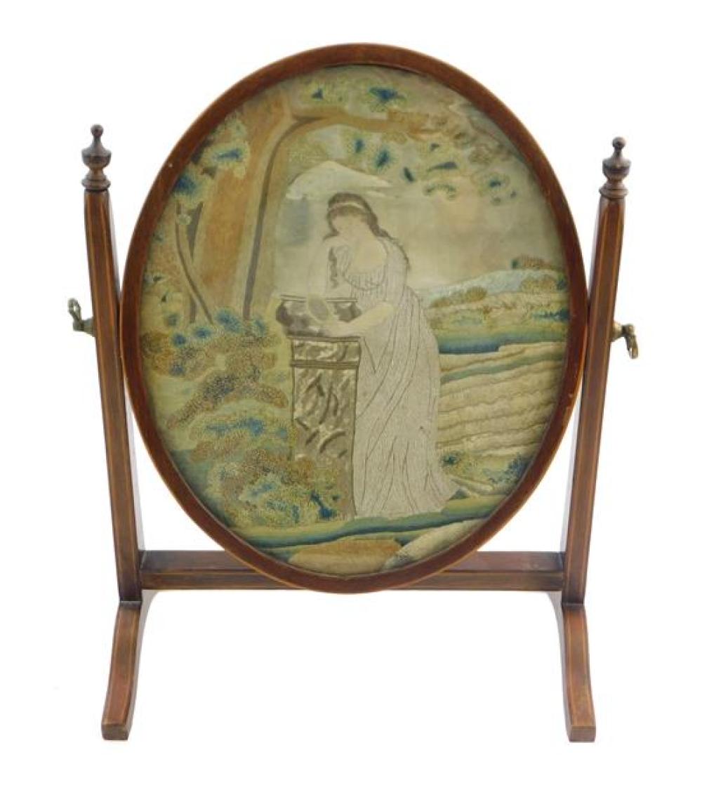 EARLY 19TH C. NEEDLE WORK;