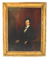 EARLY 19TH C. OIL ON CANVAS, B