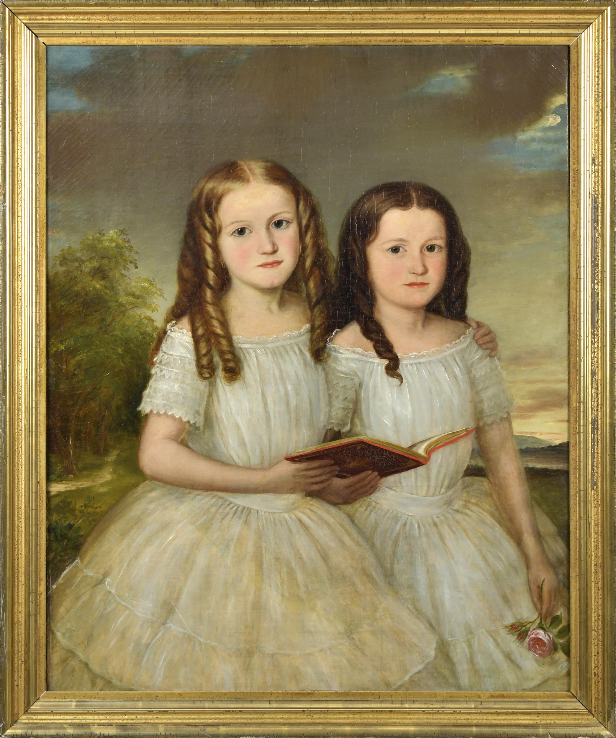 EARLY 19TH C. OIL ON CANVAS,