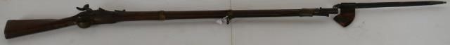 EARLY 19TH C PERCUSSION MUSKET WITH