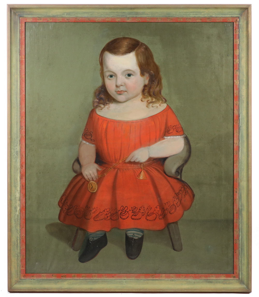 EARLY 19TH C. PORTRAIT OF A CHILD