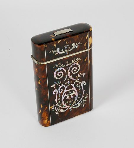 EARLY 19TH C. REGENCY TORTOISESHELL