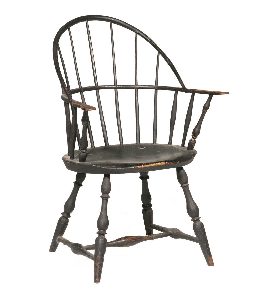 EARLY 19TH C. SACKBACK WINDSOR