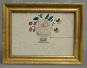 Early 19th c. schoolgirl water