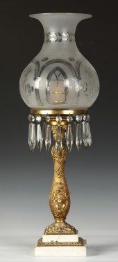 Early 19th Cent. Astral Lamp M