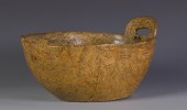 Early 19th Cent. Burl Bowl w/H