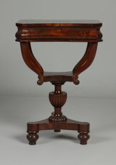 Early 19th Cent. Mahogany Sewi