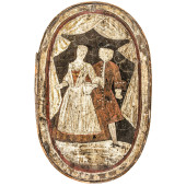 EARLY 19TH CENTURY FOLK ART ST