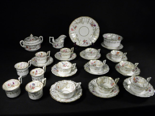 Early 19th century hand painted and