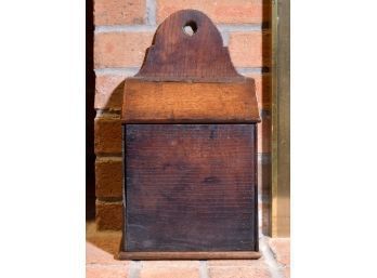 Early 19th English oak hanging wall