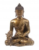 EARLY 19THC QING CHINESE GILT