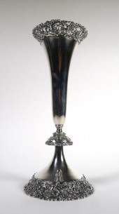 EARLY 20C STERLING SILVER TRUM