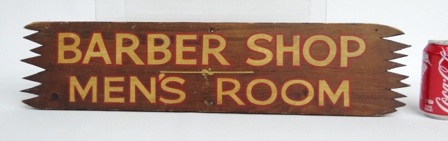 Early 20th c. Barber Shop Men's