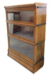 EARLY 20TH C. BARRISTER OAK BO