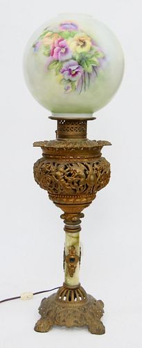 EARLY 20TH C B&H ELECTRIFIED OIL