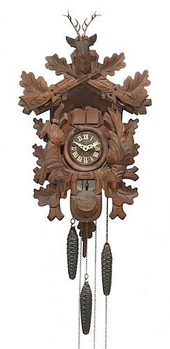 EARLY 20TH C BLACK FOREST CUCKOO