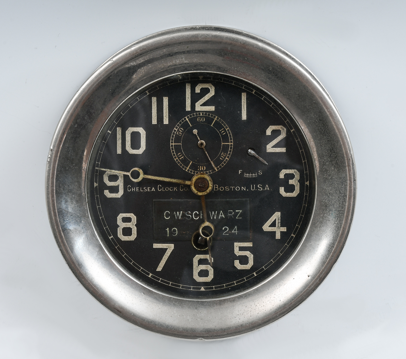 EARLY 20TH C. CHELSEA CLOCK
