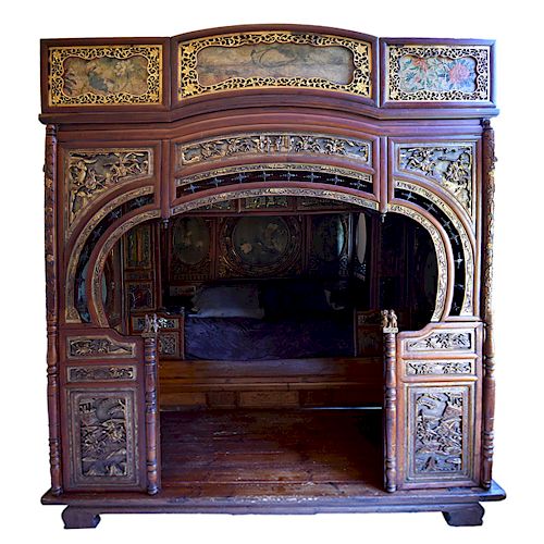 EARLY 20TH C. CHINESE PAINTED