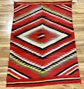 EARLY 20TH C. DIAMOND ZIG ZAG