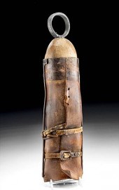 EARLY 20TH C. EUROPEAN LEATHER