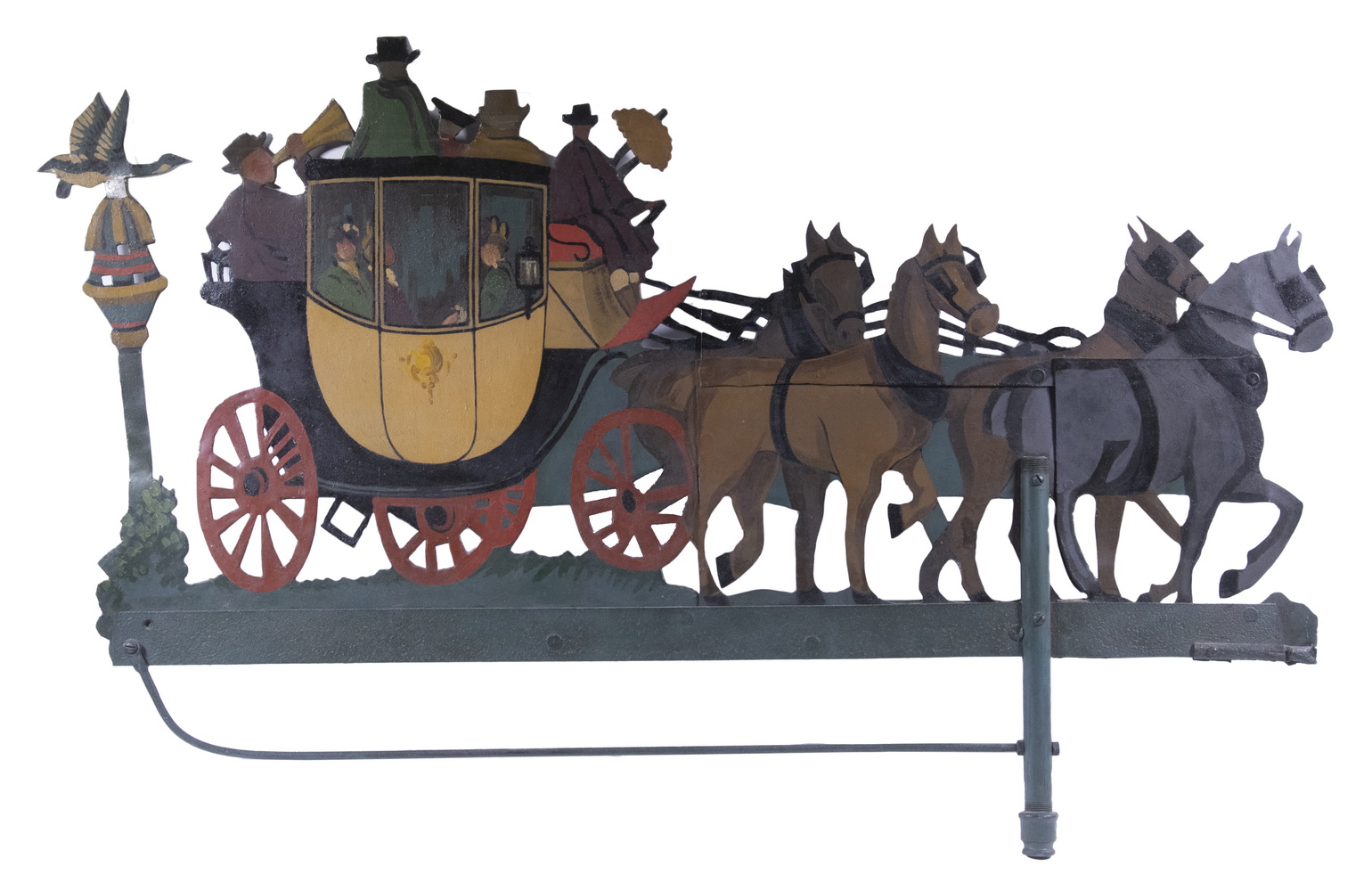 EARLY 20TH C. FOLK ART SHEET IRON