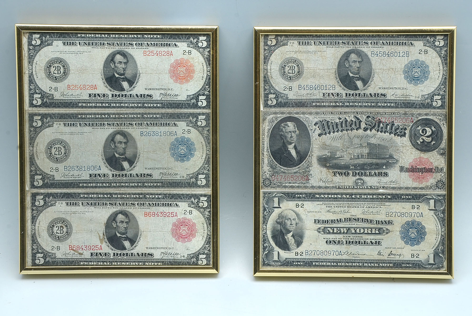 EARLY 20TH C. FRAMED FEDERAL