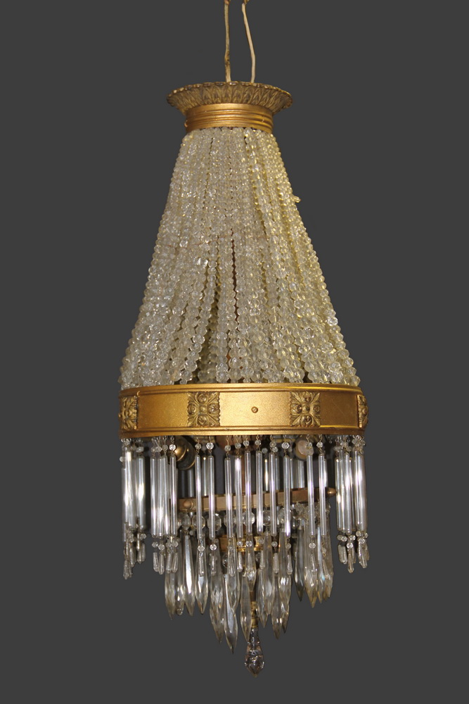 EARLY 20TH C. FRENCH CHANDELIER