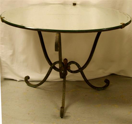 Early 20th C. French wrought iron